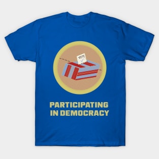 Merit Badge for Voting T-Shirt